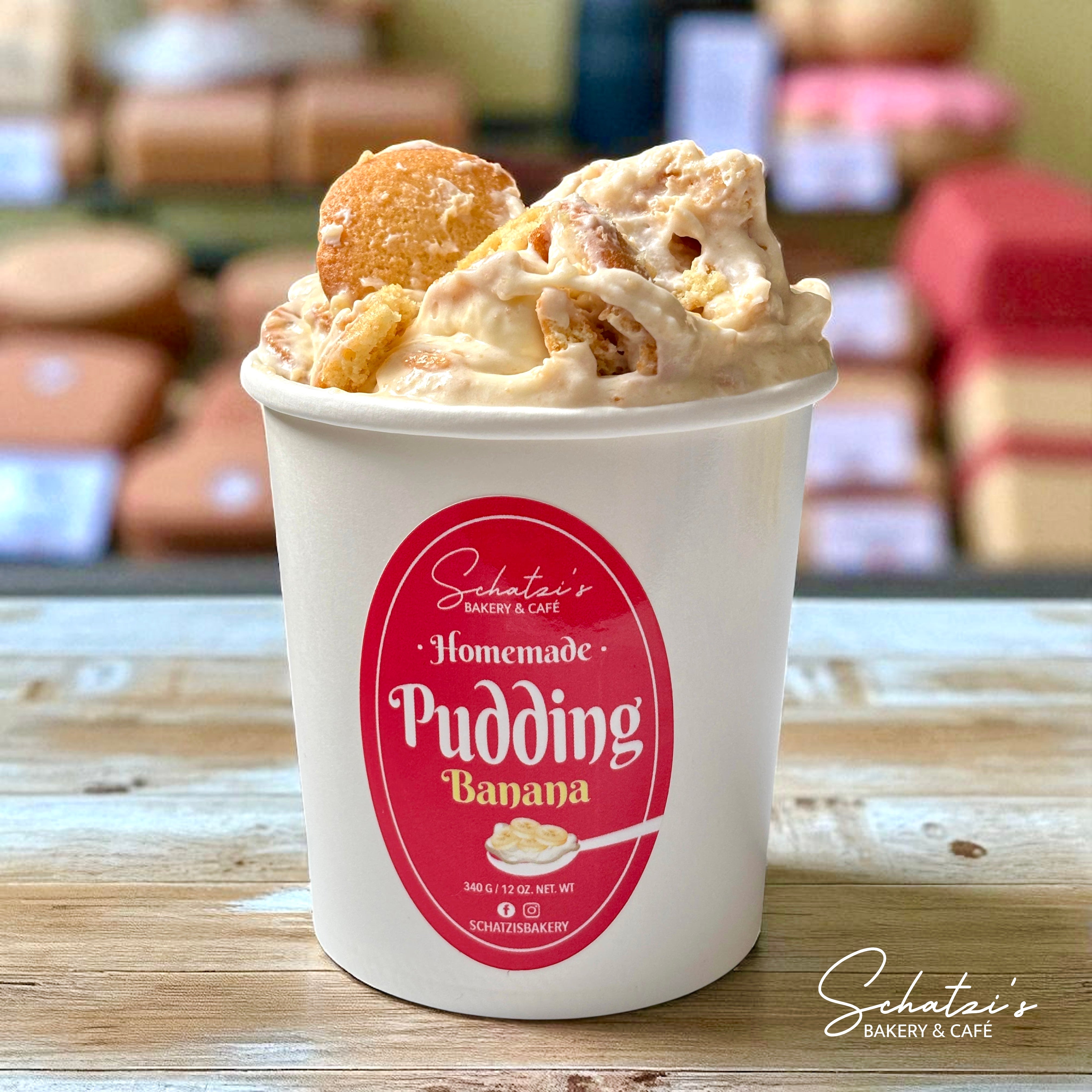 Banana Pudding | Schatzi's Bakery & Café - Best Bakery & Coffee